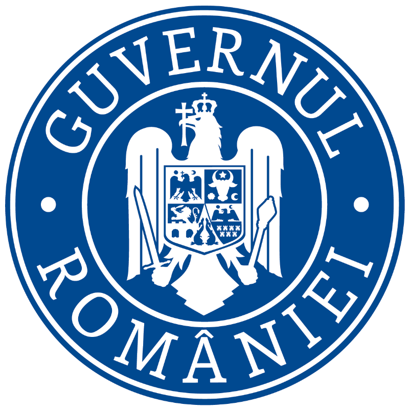 Sigla Guvernului României Versiunea 2016 Cu Coroană 800x800