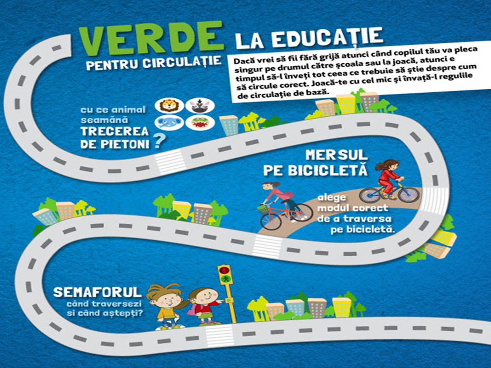 Verde la educatie pentru circulatie