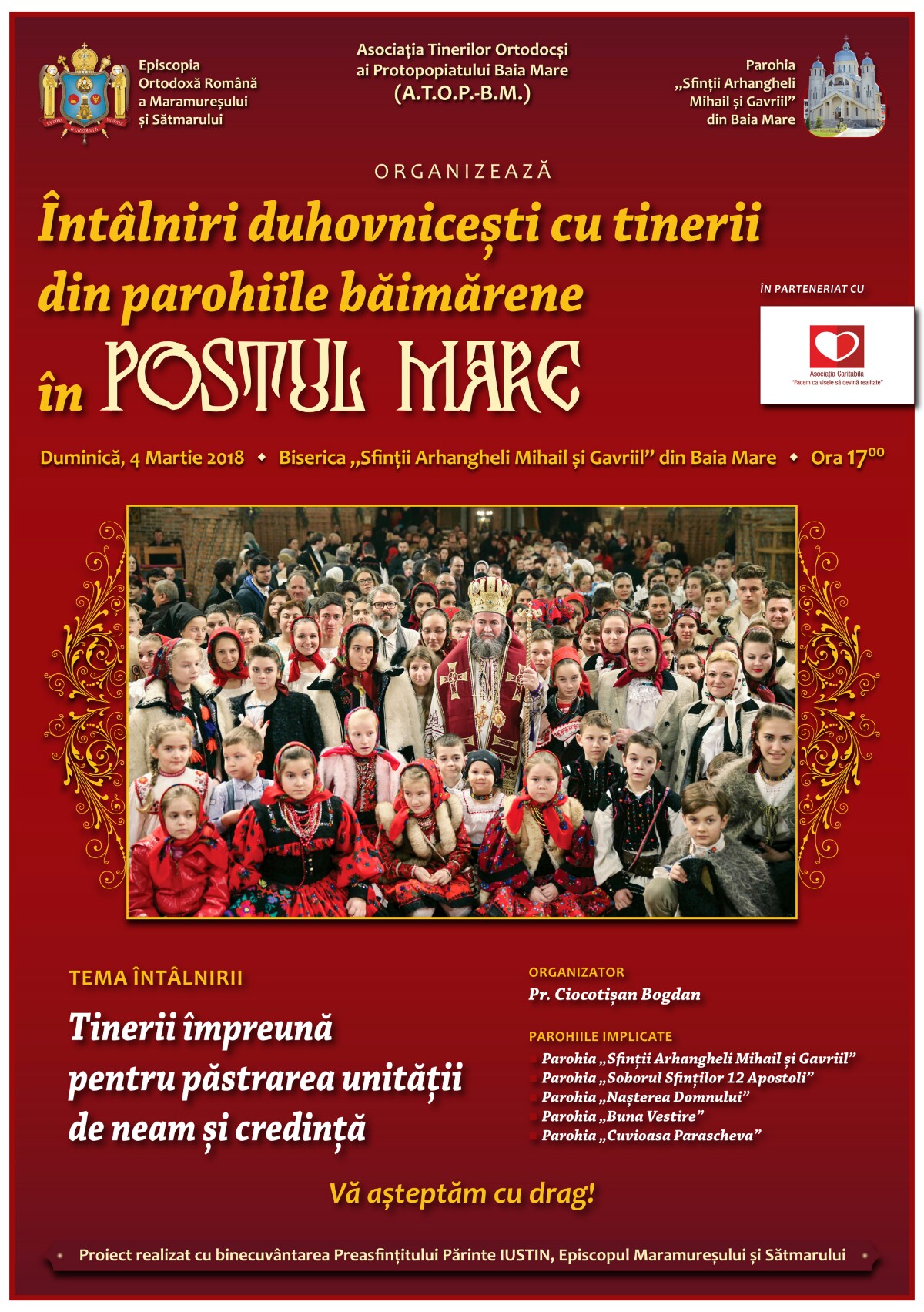 Afis Intalniri Cu Tinerii In Postul Mare 2018 1200x1703