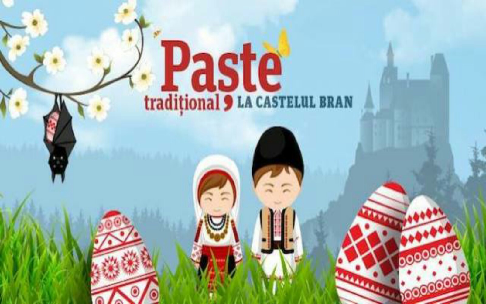 Paste La Castelul Bran 1600x1000