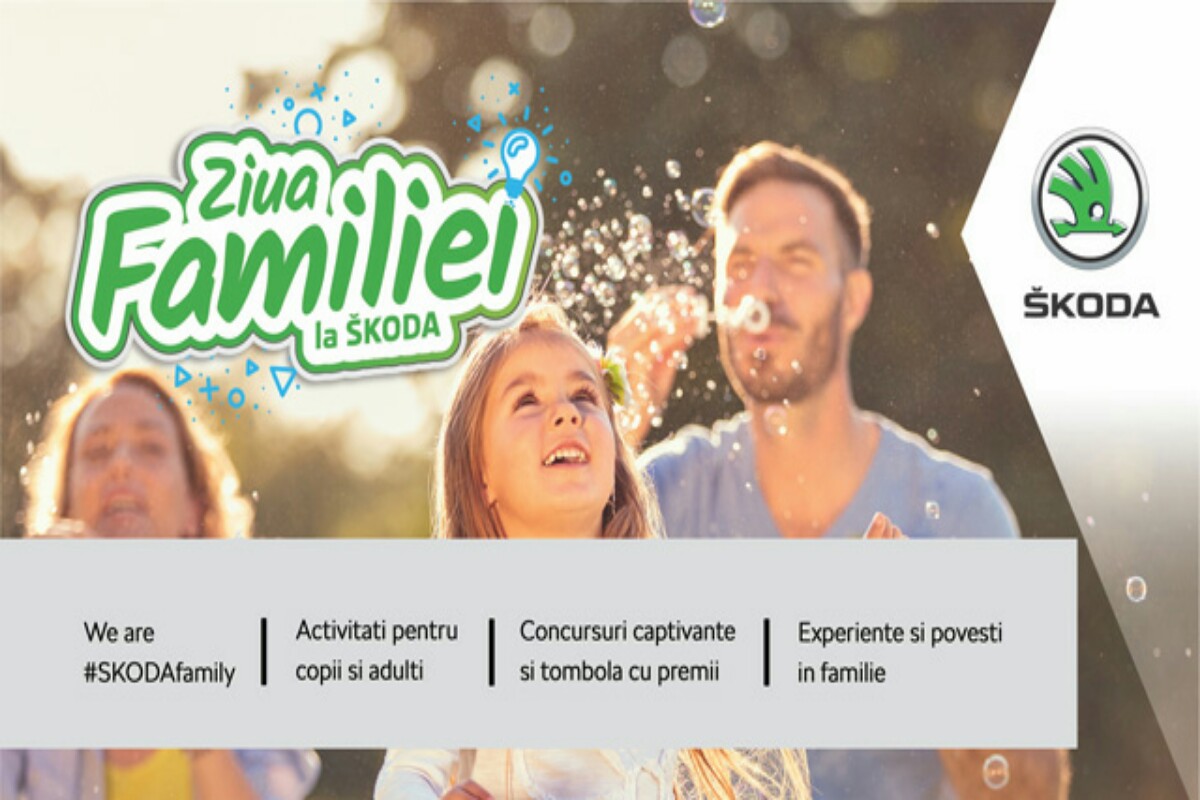 Ziua Familiei La Škoda   Newsletter 1200x800