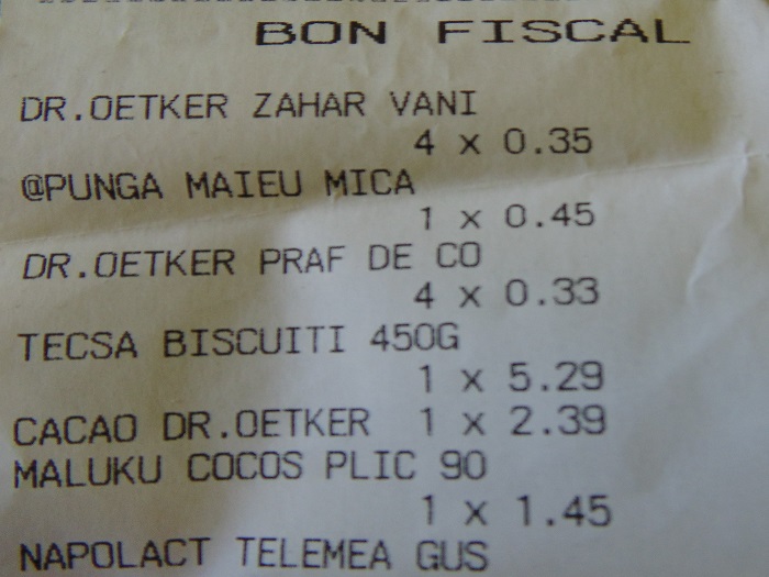bon fiscal