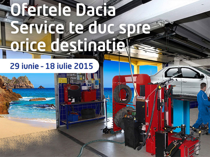 Campanie Service Vara Dacia 2015