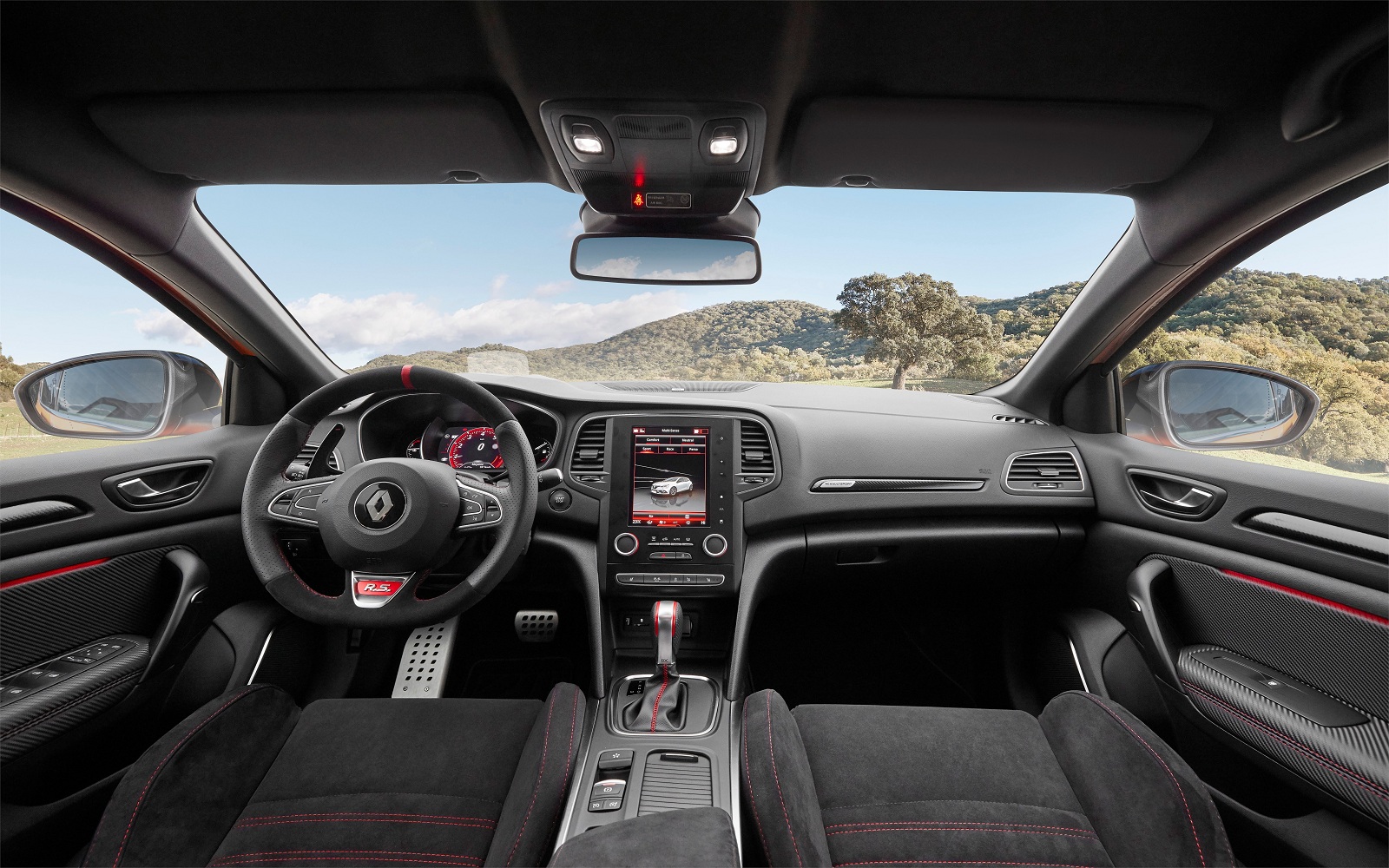 221202791 2018 New Renault MEGANE R S Sport Chassis Tests Drive In Spain