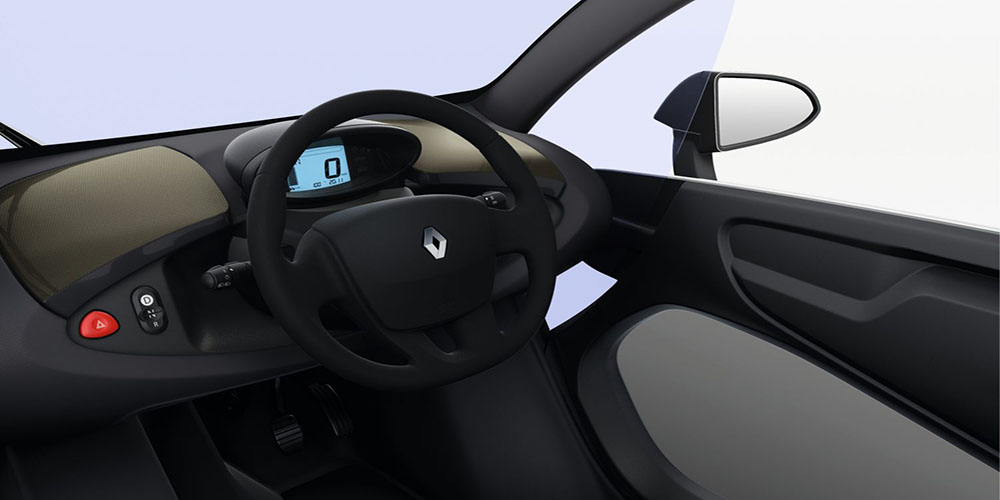 renault twizy design interior