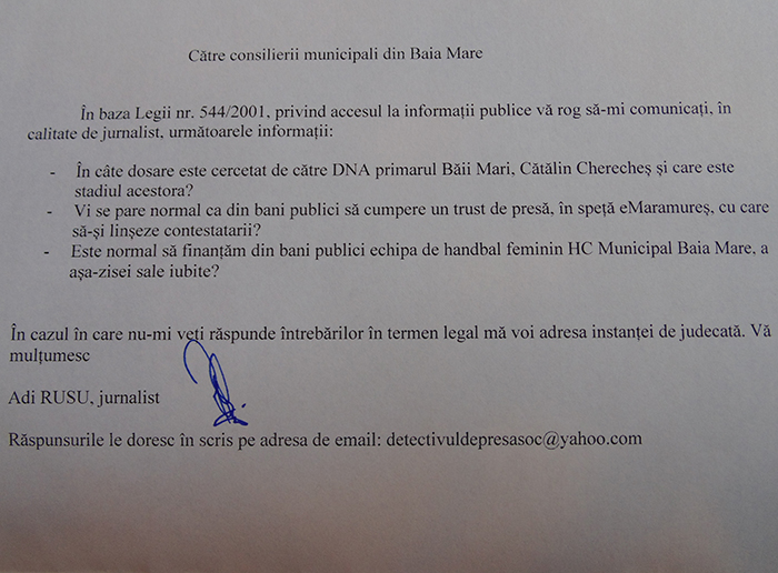 solicitare adi rusu